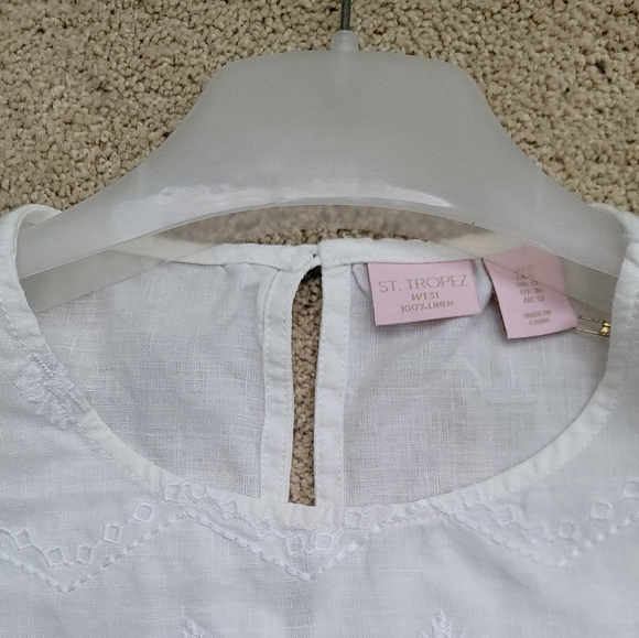 Women Linen Mini Dress - Picture 4 of 6